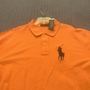 New Peach-colored Polo Ralph Lauren shirt in 2XL Tall